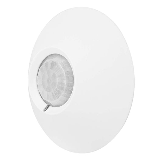 Alarm Motion Sensor, Wired, 360º, Flame-Retardant Shell, Wall Hanging or Ceiling Type, Ideal of Indoor Shop/Office/Home Security, Infrared Detector