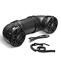 BOSS Audio Systems ATVB6.5R ATV UTV Weatherproof Sound System - 6.5 Inch Speakers, 1 Inch Tweeters, Built-in Amplifier, Bluetooth, Rechargeable