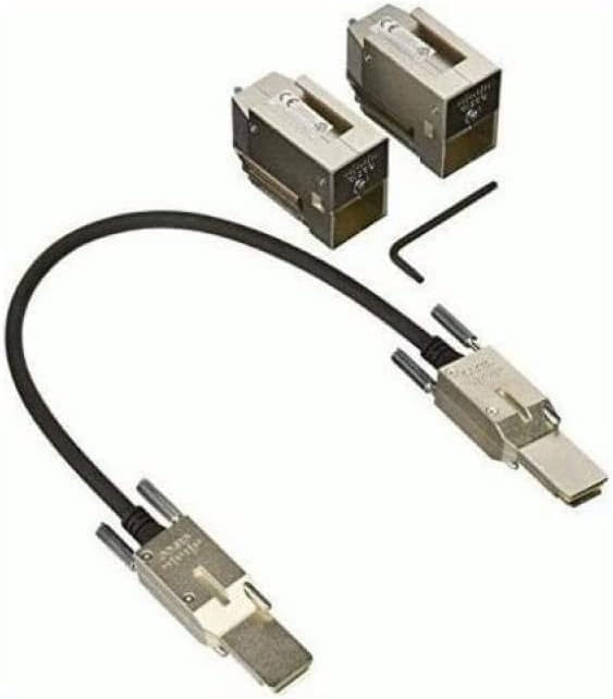 Cisco Catalyst C9200L-STACK-KIT Stack Kit for C9200L [Two Data Stack Adapters & One Cable] (Renewed)
