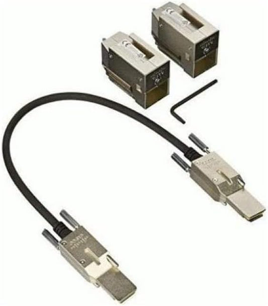 Cisco Catalyst C9200L-STACK-KIT Stack Kit for C9200L [Two Data Stack Adapters & One Cable] (Renewed)
