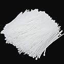 Magicorange Zip Ties 1000 Pack, 6 inch Cable Tie Self Locking Wire Cable Zip Nylon Zip Tie (White)