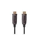 Monoprice 8K Ultra High Speed Fiber Optic Certified HDMI Cable - HDMI 2.1, 8K@60Hz, 4K@120Hz, 48Gbps, HDR, VRR, Active Optical Cable (AOC), 49ft