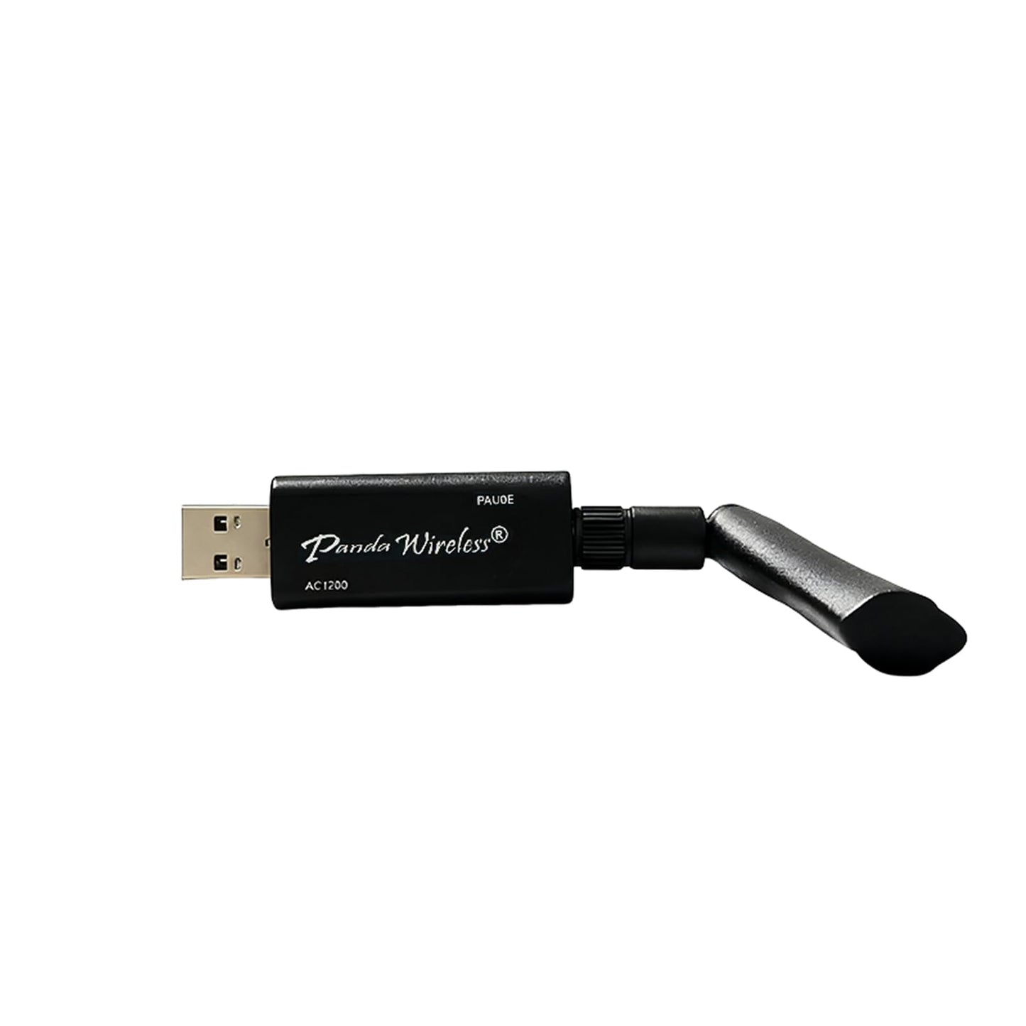 Panda Wireless PAU0E AC1200 Wireless AC USB Adapter - w/High Gain Antenna - Win 7/8/10/11, Zorin, Mint, Ubuntu, MX Linux, Manjaro, Fedora, Kali Linux