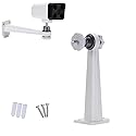 BYYING Surveillance Security Camera Mount Bracket, Adjustable Universal Camera Wall Mounting Bracket for IP Cameras,CCTV Security Cameras,Dome Camera