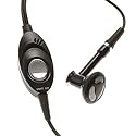 Headset Mono 2.5mm Hands-Free Earphone Single Earbud Headphone Earpiece w Mic Black for Verizon Casio G-Zone Brigade C741 - Verizon Casio G-Zone…