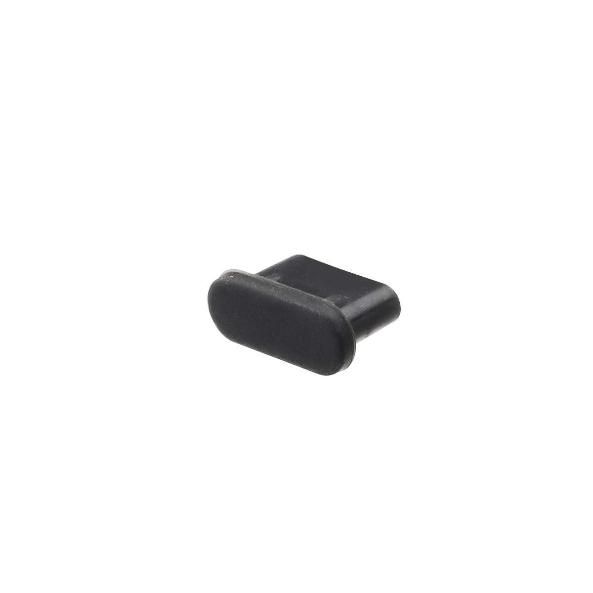 TOPPROS Pack of 20 Type C Silicone Protectors Cap Port Cover Anti Dust(0.37 x 0.16 x 0.24 inches) Black