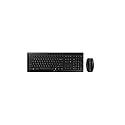 CHERRY Stream Desktop Recharge Keyboard and Mouse Wireless Combo (Black)