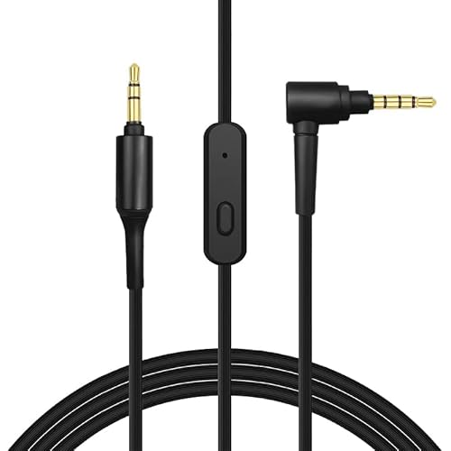 Toeasor Replacement WH-1000XM3 Headphone Audio Cable Aux Cord with Mic Compatible with Sony MDR-1000X WH-1000XM4 WH-1000XM5 WH-1000XM6 MDR-XB950BT…