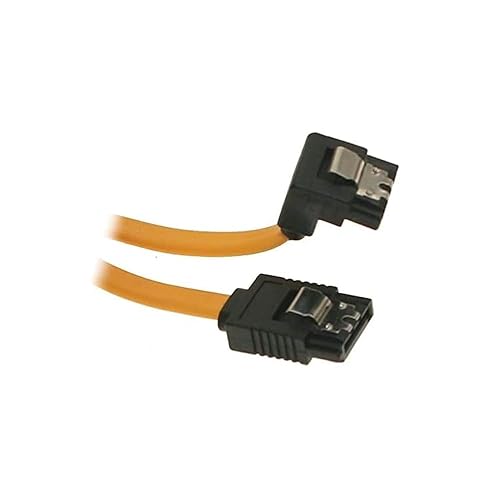 SATACables 16 inch SATA Cable Straight to Right - 30SR407YL
