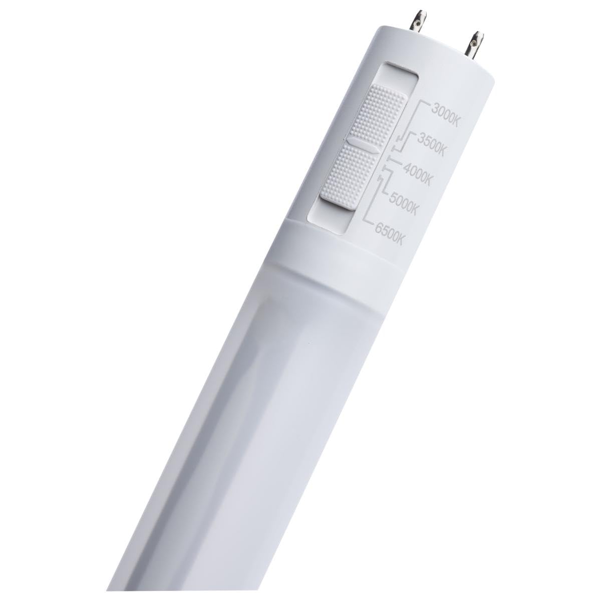 Satco 21761-11T8/LED/36-5CCT/DM/BP-DR (S21761) 3 Foot LED Straight T8 Tube Light Bulb for Replacing Fluorescents