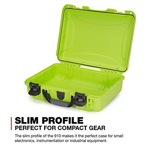 NANUK 910 Waterproof Hard Case Empty - Lime
