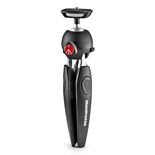 Manfrotto PIXI EVO 2-Section Mini Tripod, Black