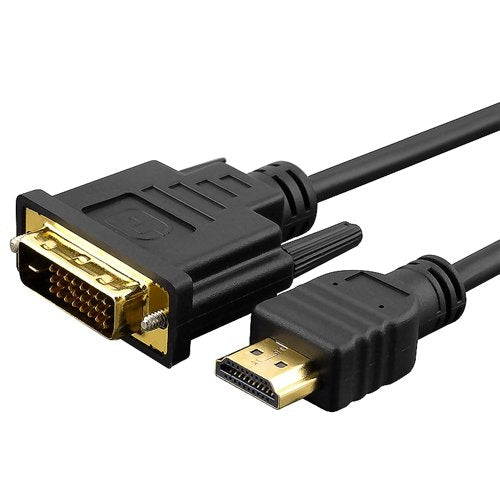 Cables4PC 6 feet HDmi To Dvi-d Cable