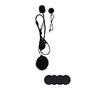 MAXTO Helmet Bluetooth Headset Headphone Accessory with Soft & Hard mic fit M2,M2C,MX1,M3