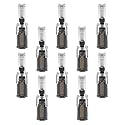 Power Gear Telephone Cord Detangler, 10 Pack, Tangle-Free 360 Degree Rotation, Plug into Landline Phone Handset, for Use in Home or Office, All
