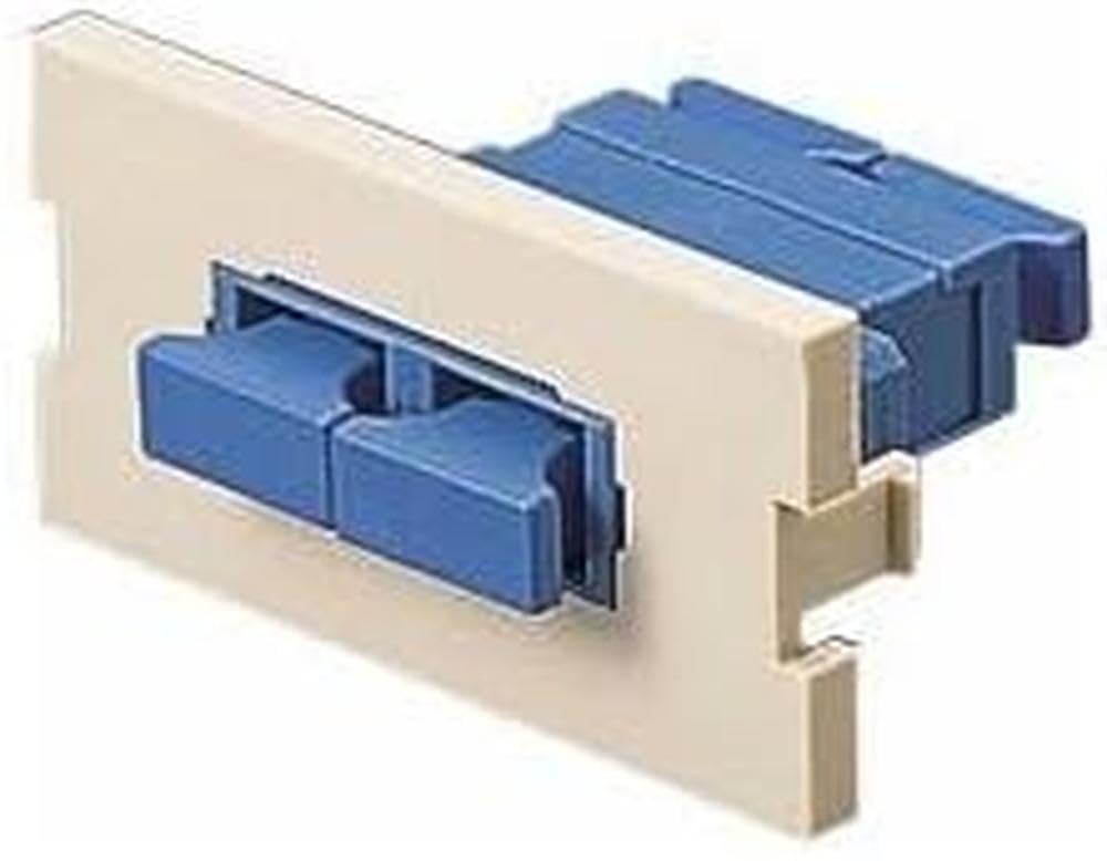 C2G/Cables to Go 3925 Dual SC Fiber F/F Module (1 Inch, White)