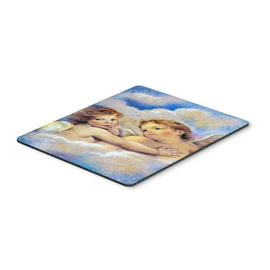 Caroline's Treasures APH5622MP Angels Mouse Pad, Hot Pad or Trivet for Home Office Gaming Working Computers Laptop Mouse Mat,Washable Large Mousepad