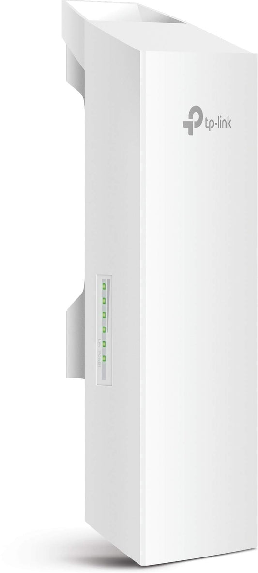 TP-Link 2.4GHz N300 Long Range Outdoor CPE for PtP and PtMP Transmission | Point to Point Wireless Bridge | 9dBi, 5km+ | Passive PoE Powered w/Free