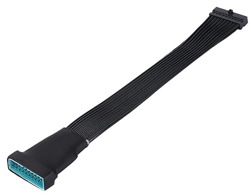 JZYMOD USB 3.0 Header Extension Cable, USB 3.0 Internal 19/20 Pin Header Extender | USB 3 Motherboard Adapter | 5.9 inch