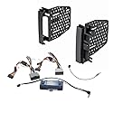 American International Double DIN Radio Install Dash Kit for Dodge RAM & Jeep Wrangler JK/Liberty/Patriot/Grand Cherokee/Compass, Retains SWC