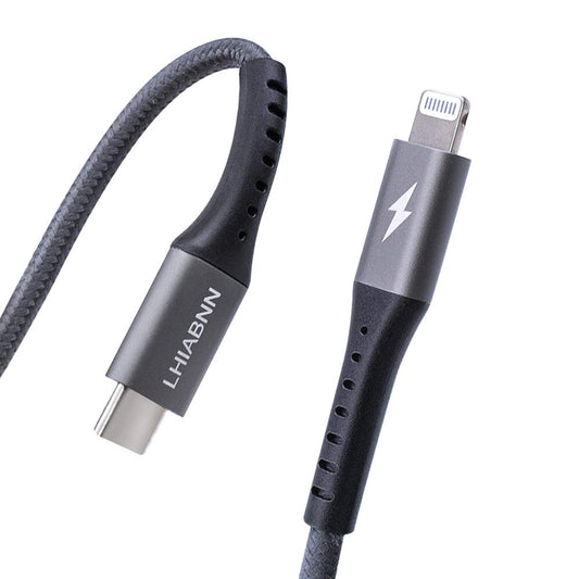 LHIABNN 3.3 ft USB C to Lightning Cable [Apple MFI Certified] Super PD Fast Charging Lightning Cable Compatible with iPhone 11/11 Pro/MAX/XS/XS…