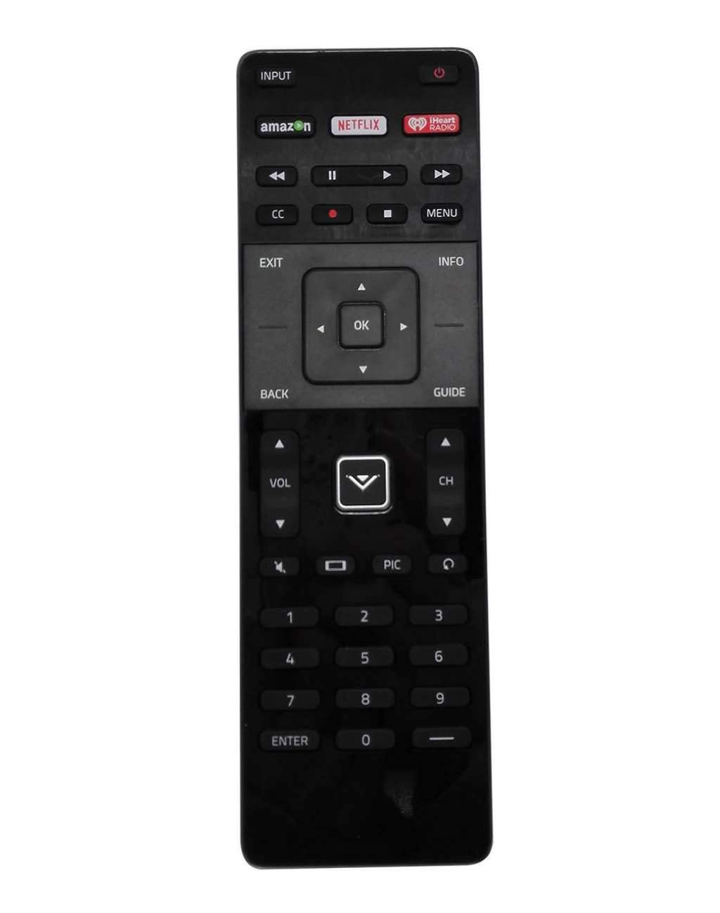 Vizio XRT122 TV Remote for E Series Models