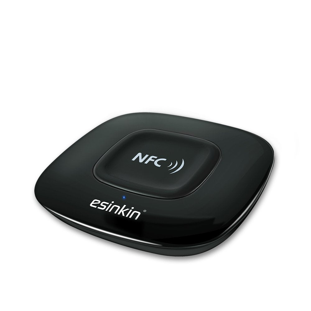 Esinkin Bluetooth Receiver Wireless Audio Adapter 4.0?NFC-Enabled? for HD Music Stereo Sound System