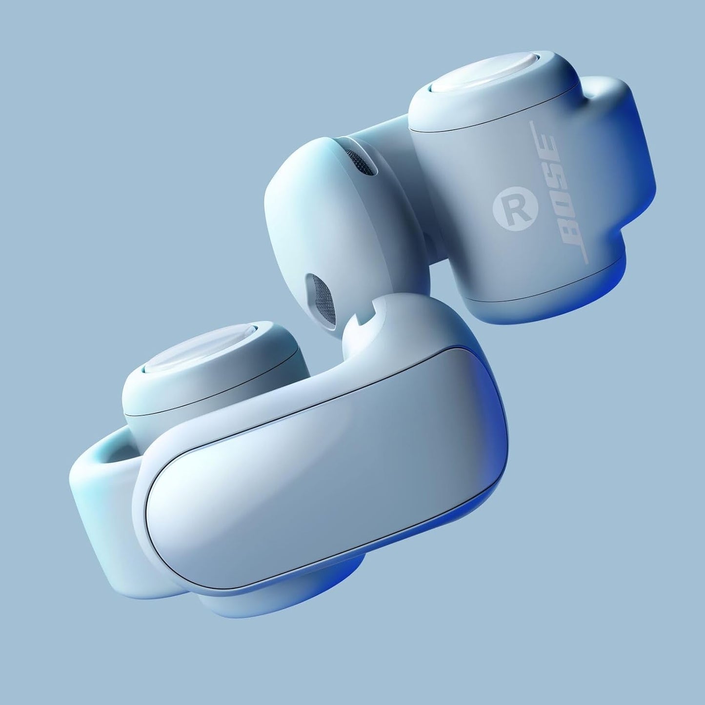 Bose Ultra Open Earbuds - Bluetooth Open Ear Earbuds with OpenAudio for Awareness, Clip-On Design for Comfort, Water Resistant, Up to 48 Hrs