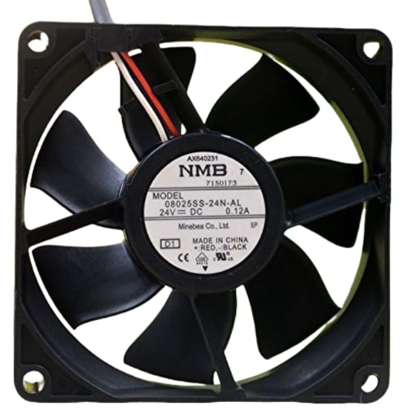 for 08025SS-24N-AL 24V 0.12A 8CM 8025 3-Wire Inverter Cooling Fan