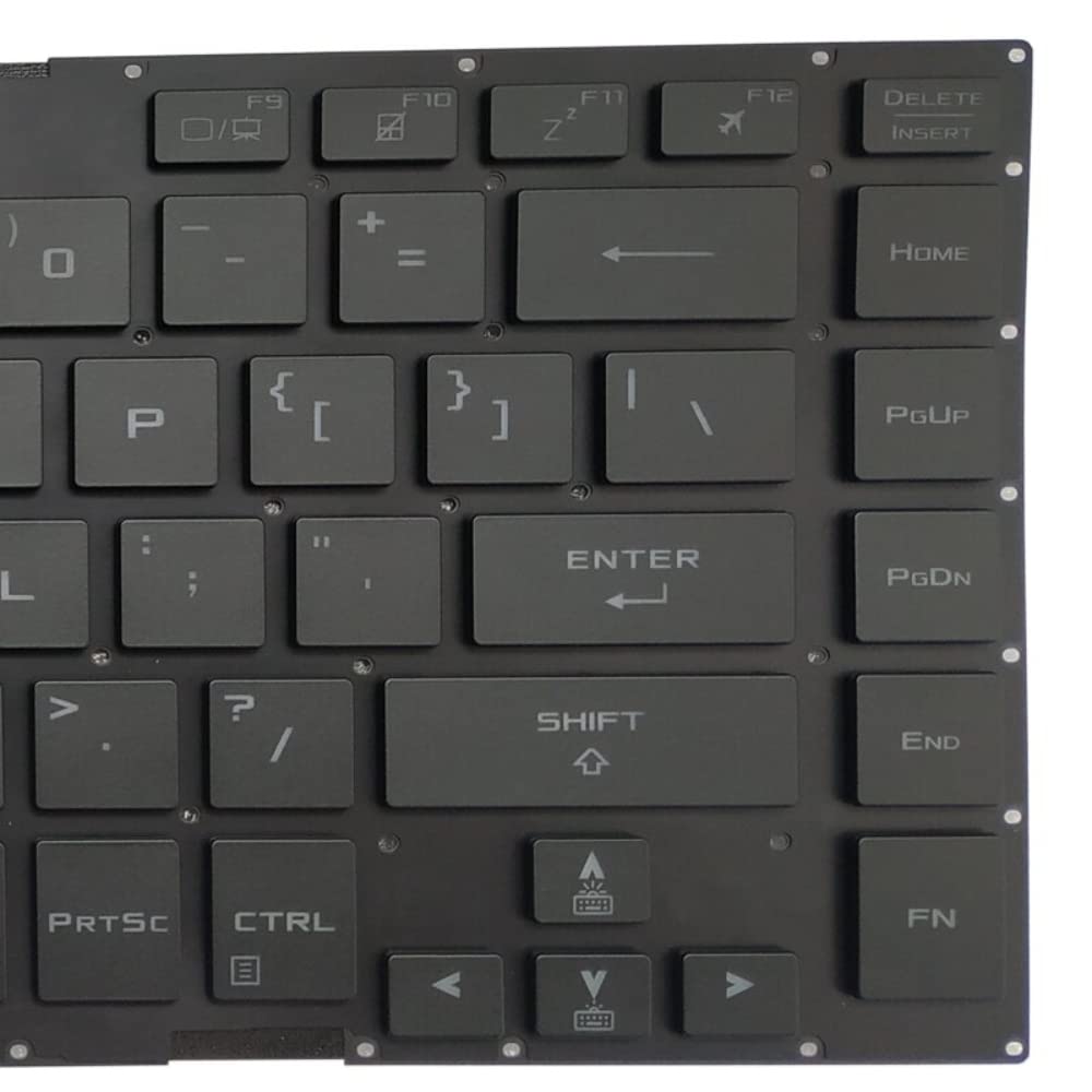 New Backlit US Keyboard for ASUS ROG GU502 GU502G GU502GU GU502GV GU502GW GU502LU GU502DU GU502DU GU502LV GU502LW English Black