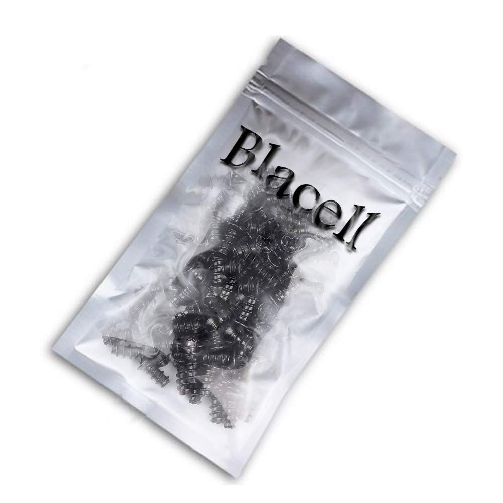 Black Computer Case Fan Screws (50 Pack)
