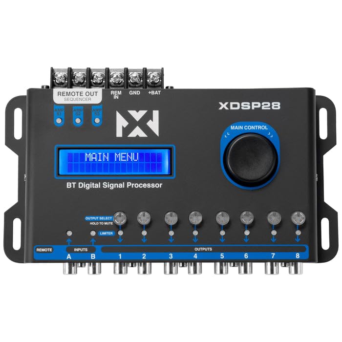NVX 8-Channel X-Series 15 Band Parametric EQ Digital Signal Processor (DSP)