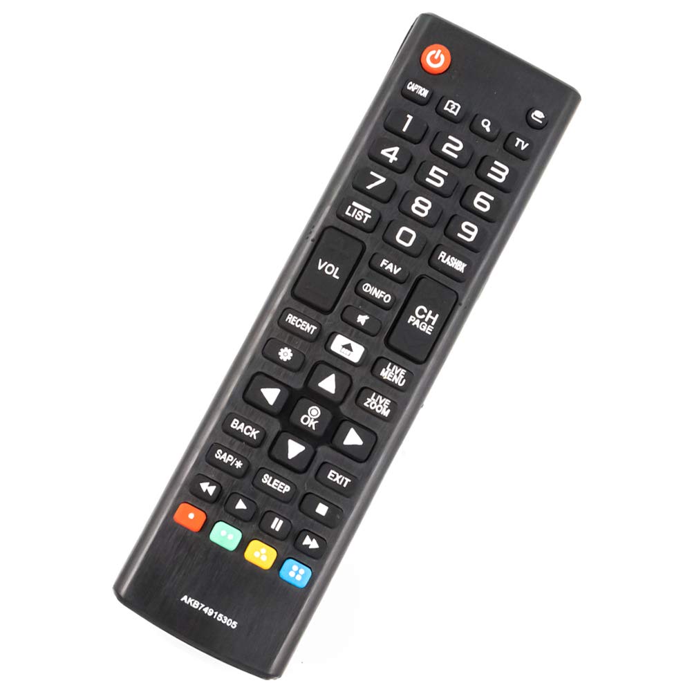 AKB74915305 Replace Remote fit for LG TV 43UH6030 43UH610 43UH6100 43UH6100UH 43UH6100-UH 43UH610A 43UH610AUJ 43UH610A-UJ 43UH610UJ 43UH610-UJ