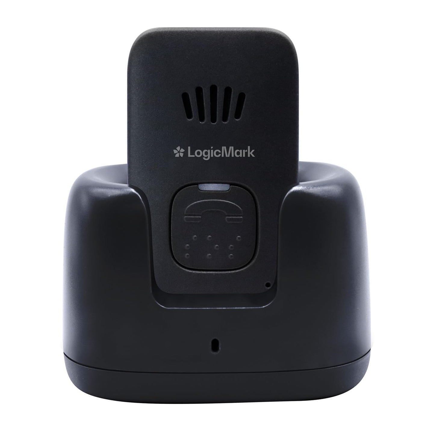 LogicMark Guardian Alert 911 Plus - No Monthly Fees, 2-Way Emergency Pendant for Seniors, with Fall Detection, Water Resistant, Direct 911 Connection