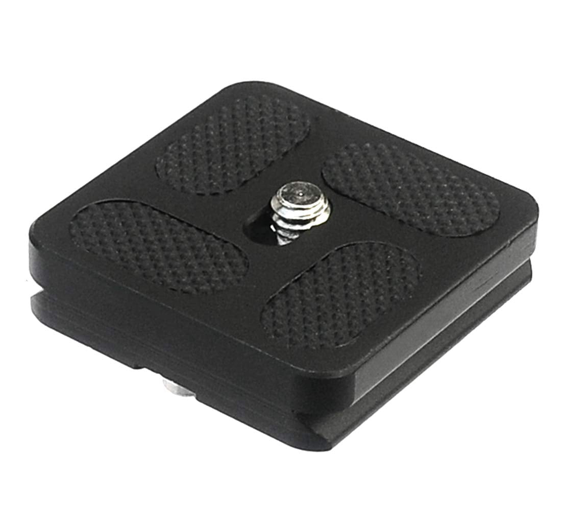 Fotasy 40mm Arca Swiss Plate, 40 mm QR Plate, Quick Release Plate, Small Arca Plate, Tiny Quick Release Plate fits Arca-Swiss Standard Clamp