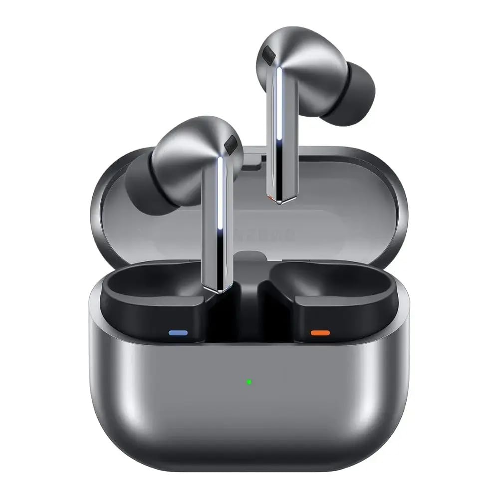SAMSUNG Galaxy Buds 3 Pro AI True Wireless Bluetooth Earbuds, Noise Cancelling, Sound Optimization, Real-Time Interpreter, Redesigned Comfort Fit