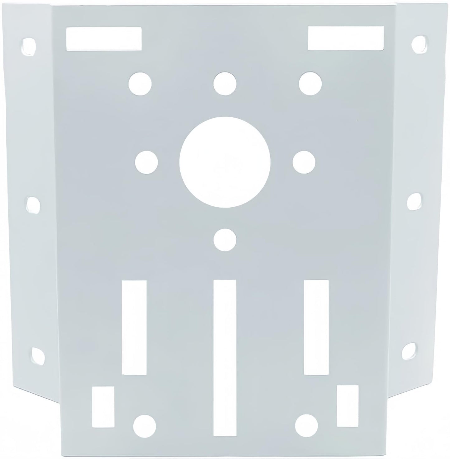 GledeYeTec Column Pole Dome Mount Bracket Adapter,External Corner Wall Mount Iron Plate Vertical Bracket for PTZ CCTV Surveillance Camera Metal Holder
