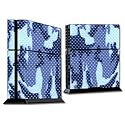 MightySkins Skin Compatible with Sony Playstation 4 PS4 Console wrap Sticker Skins Blue Camo