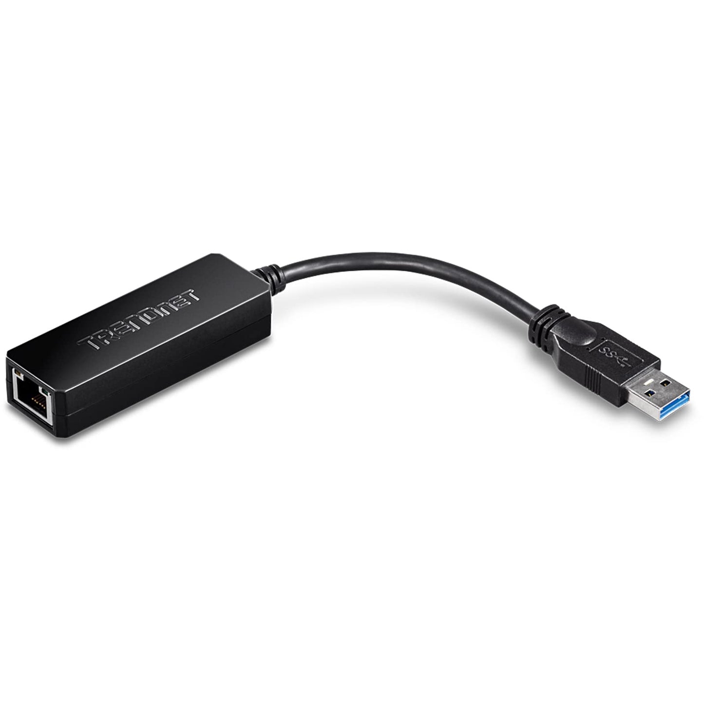 TRENDnet USB 3.0 to Gigabit Ethernet Adapter, Full Duplex 2Gbps Ethernet Speeds, Up to 1Gbps, USB to Gigabit Ethernet Adapter, USB-A, Windows