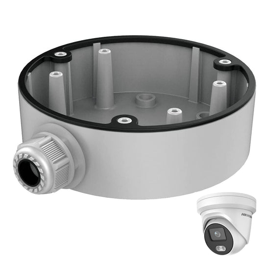 KENUCO DS-1280ZJ-DM21 CB140PT Junction Box for Cameras 5.4'' Conduit Base(1 Pack)