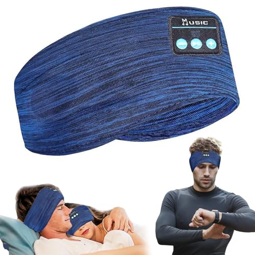 SANNWEEN Bluetooth Headphones, Sleep Headphones Headband Wireless for Sleeping Side Sleepers - Adjustable Sleep Headphone, and Bluetooth Headbands…