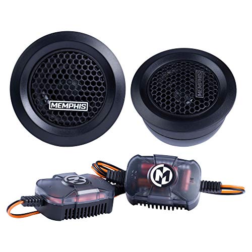 Memphis PRX10 Power Reference Series 1" PEI Dome Tweeters with 2-Way Crossover - Pair