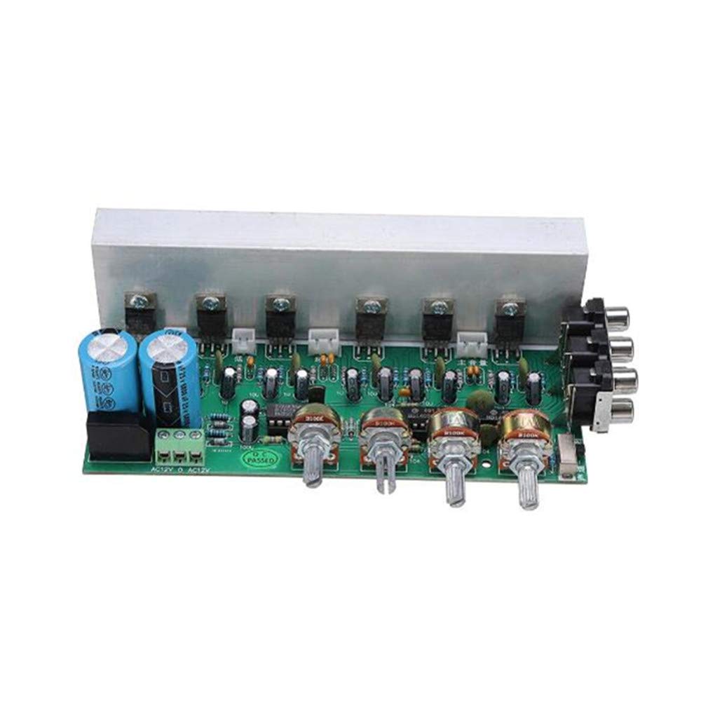 Taidacent TDA2030 5.1 Channel Audio Amplifier Board 6 * 18W Subwoofer Amplifiers for DIY Sound System Speaker Home Theater