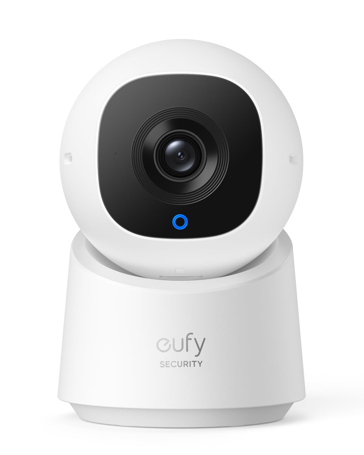 eufy Security Indoor Cam C210, 1080p Resolution Security Camera with 360° PTZ, Plug-in Security Indoor Camera with 2.4G Wi-Fi, Human/Motion AI, Night