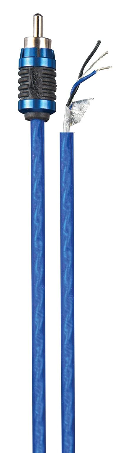 Stinger 17 Feet 2-Channel Hyper-Flex RCA Interconnect, Shielded Directional to Protect Against Interference, Stereo Interconnects, OFC Copper Audio Cable, SI6217