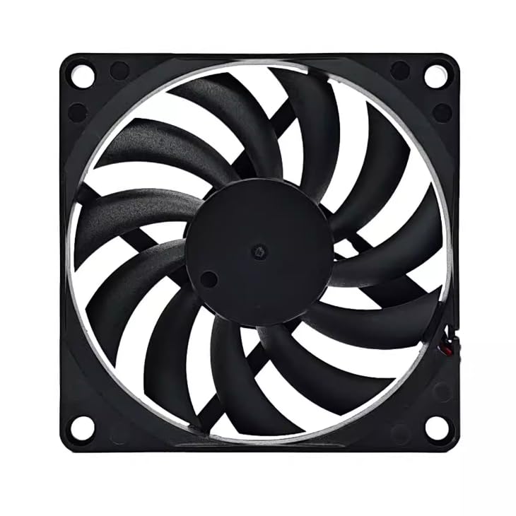 DA08015B24HR DC 24V 0.18A 80x80x15mm 2-Wire Cooling Fan