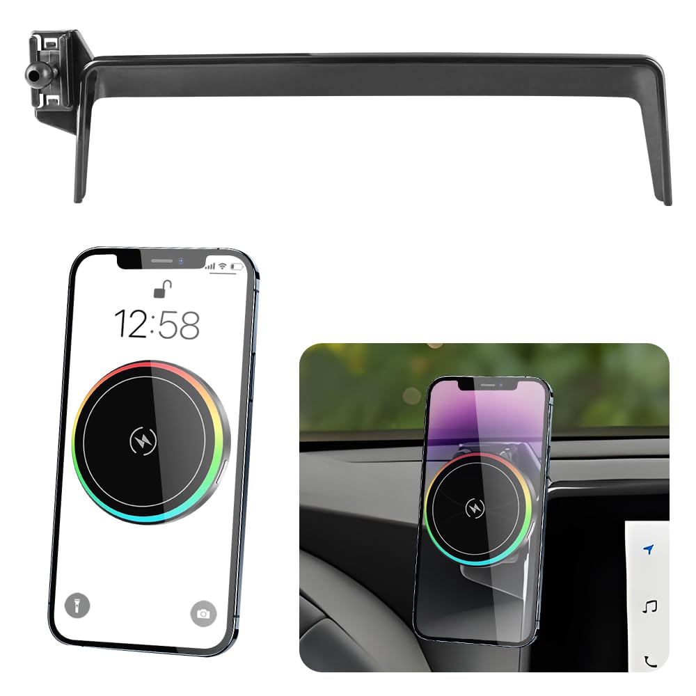 Car Magnetic Phone Mount for Toyota Grand Highlander 2024 2025 2026 and Grand Highlander Hybrid 2024-2026 Auto Accessories Best Cellphone Holder Fast