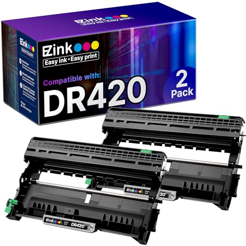 E-Z Ink Compatible Drum Unit (Not Toner) for Brother DR420 DR 420 DR-420 for HL-2270DW HL-2280DW HL-2230 HL-2240 MFC-7360N MFC-7860DW DCP-7065DN