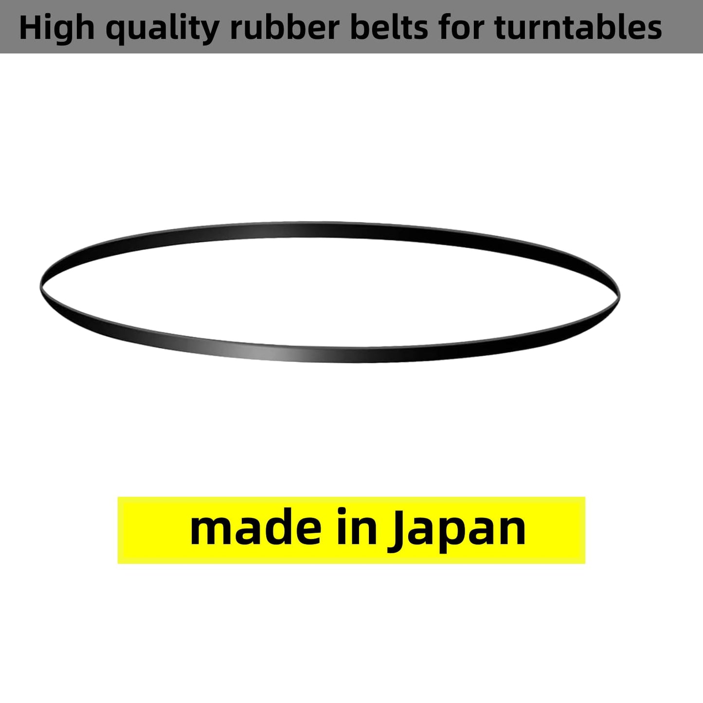 Turntable Belt Record Player Belt for Pioneer PL-450 PL-570 PL-590 PL-600 Rubber Turntable Drive Belt Replacement Part