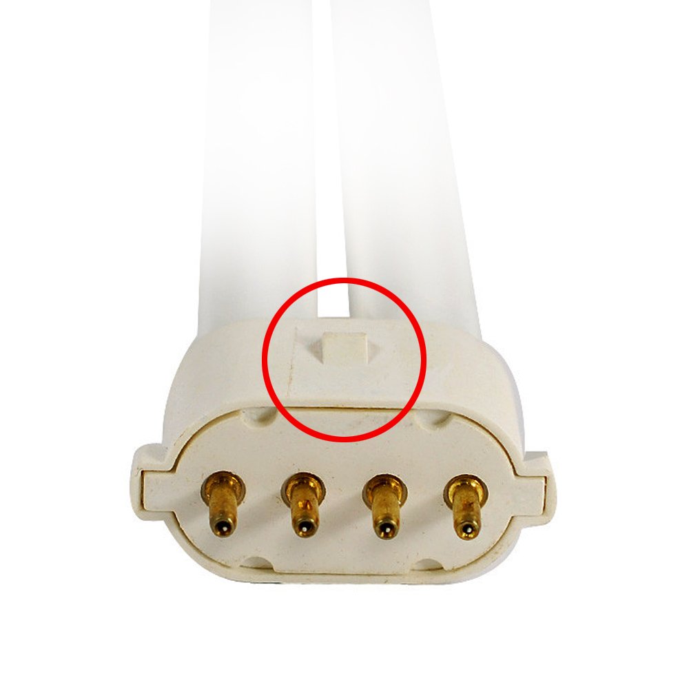 Ushio BC8832 3000178 - CF9SE/841-9W - 4 Pin 2G7 Base - 4100K - CFL Bulb